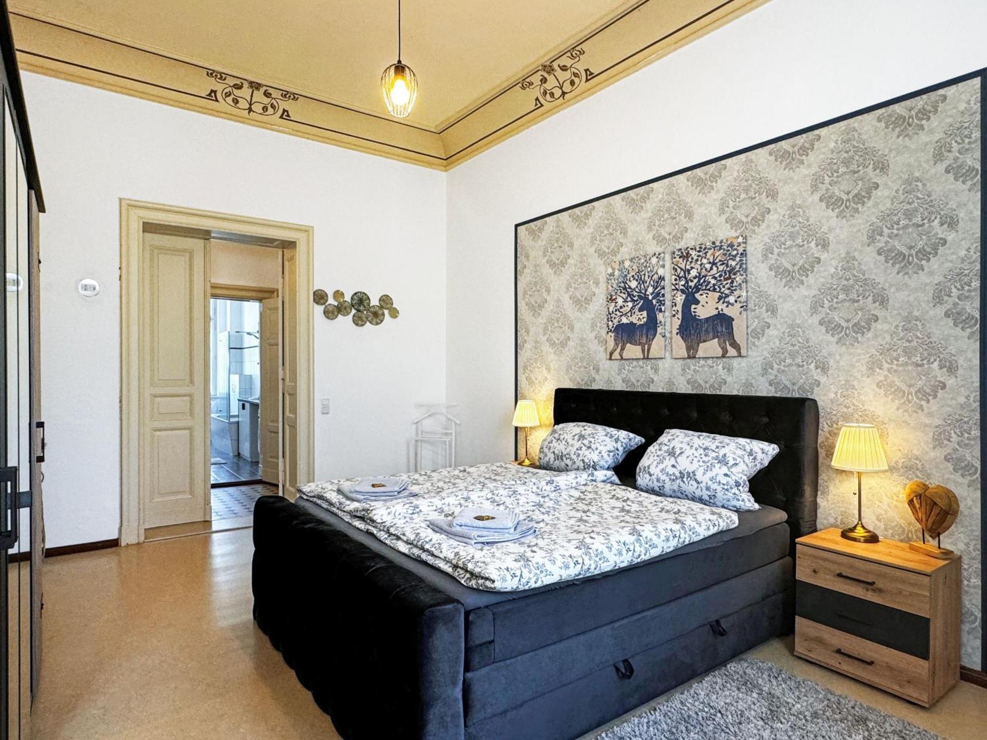 Ferienwohnung Villa Nieske - Jugendstil Denkmal, Free Wlan & Parken, Self Check-In, Smart-Tv Herzberg  Εξωτερικό φωτογραφία